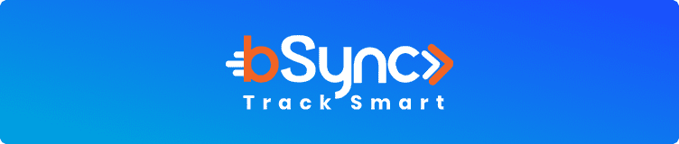 Bsync White Orange Branding